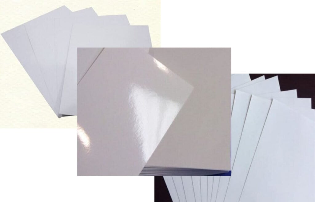 當您想要打印時，最常用的光粉紙、啞粉紙、書紙有什麼分別? 18